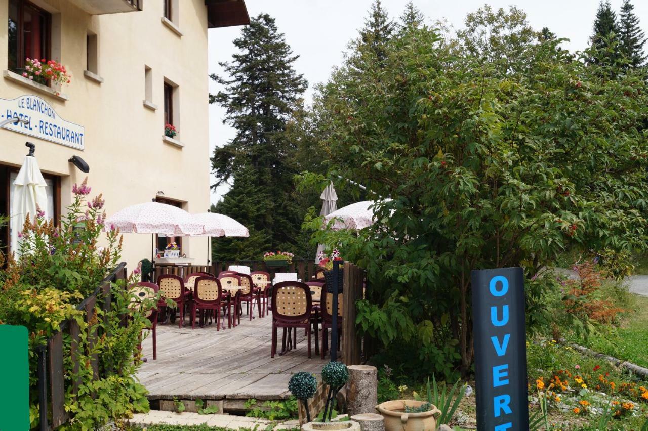 Hotel - Restaurant Le Blanchon Selonnet Exteriér fotografie